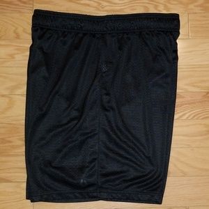 BLACK ATHLETIC SHORTS
